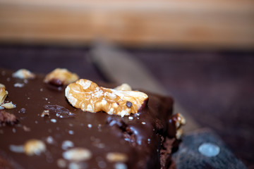  Exquisite chocolate and nut cake to enjoy with a cup of tea at 5:00 p.m.