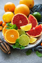 citrus fresh fruits