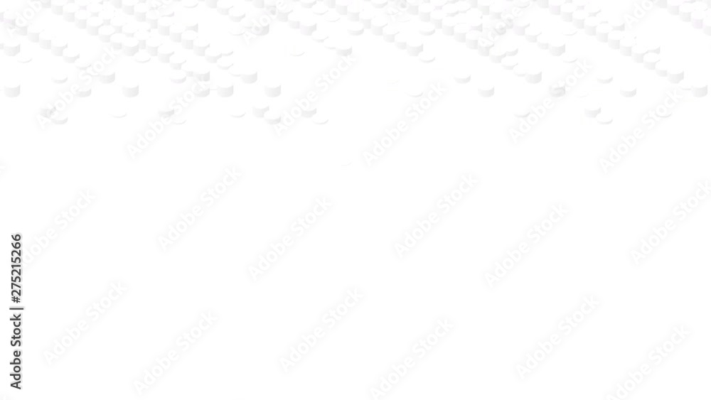 Poster cylinder box 3d virtual isometric shuffle wave pattern, blockchain technology concept design illustr