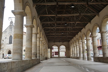 old stone country Halles for outdoor market