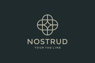 Ornament logo design concept. Suitable for fashion logo.