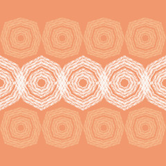 Ethnic boho seamless pattern. Lace. Embroidery on fabric. Patchwork texture. Weaving. Traditional ornament. Tribal pattern. Folk motif. Can be used for wallpaper, textile, wrapping, web.