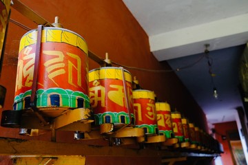 チベット仏教のマニ車