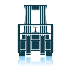 Warehouse Forklift Icon
