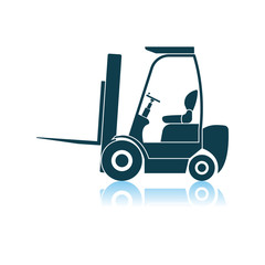 Warehouse Forklift Icon