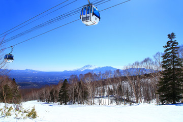 スキー場　風景