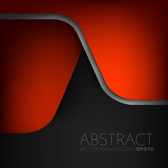 Red vector abstract red background with copy space for your text