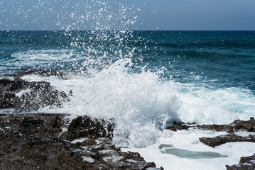 Amazing sea landscape in Sardinia Italy