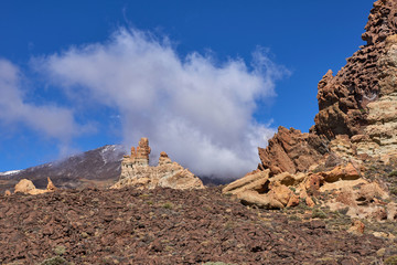 Teide National Park Roques de Garcia in Tenerife at Canary Islands © Alvydas
