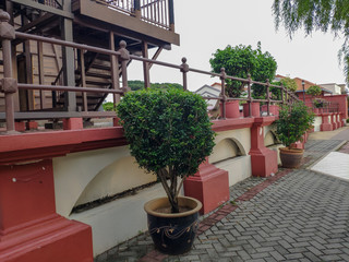 Malacca, Malaysia - 25 June 2019: Beautiful and modern Malaysian city Malacca
