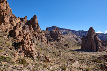 Fototapeta premium Teide National Park Roques de Garcia in Tenerife at Canary Islands