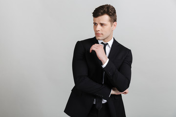 Portrait of a handsome confident businessman