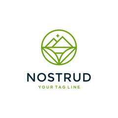 Agriculture logo design concept.