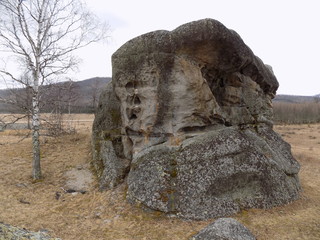 Jus Stone Park.Khakassia.Russia.