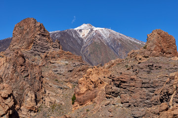 Fototapeta premium Teide National Park Roques de Garcia in Tenerife at Canary Islands