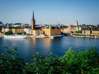 Fototapeta na wymiar Stockholm Sweden cityscape