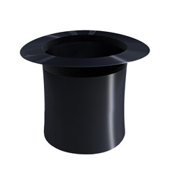 Inverted вlack Hat Magician's Cylinder	