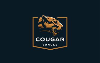 The image of a cougar or panther.