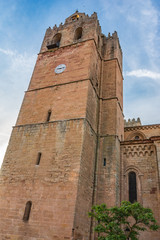 The Cathedral of Santa Maria in Siguenza in the province of Guadalajara (Castilla la Mancha, Spain)