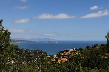 Fototapeta na wymiar Begur sur la Costa Brava village et côte méditerranéen,Espagne,Catalogne