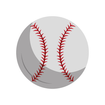 baseball equiment elements icon cartoon