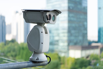 cctv camera in city