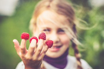 raspberry fingers