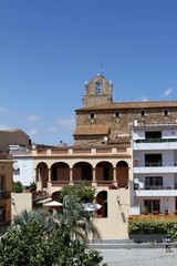 Begur sur la Costa Brava village et côte méditerranéen,Espagne,Catalogne
