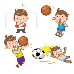 soccer  basketball  player