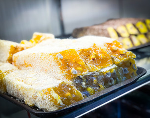 close up of the artisanal turkish delights