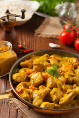 Chicken Curry Sauce.