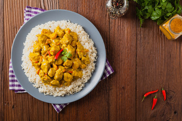 Chicken Curry Sauce.