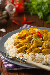 Chicken Curry Sauce.