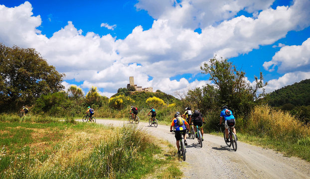 escursione guidata in mountain bike 