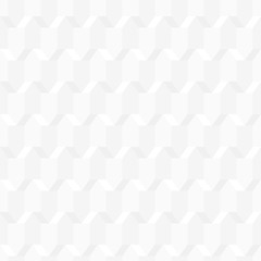 Abstract light geometric background. Seamless trendy white and gray texture. Ceramic repeatable pattern