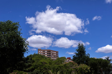 Building in the top of a town