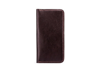 Beautiful brown leather wallet.