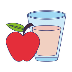 food and healthy life symbols