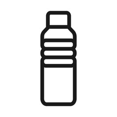 water bottle, fitness, gym - minimal line web icon. simple vector illustration. concept for infographic, website or app.