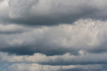 Clouds background cumulonimbus cloud formations before the storm
