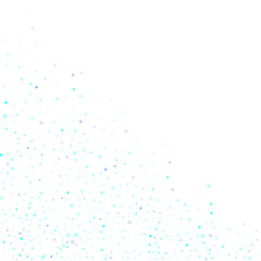 Blue, cyan, turquoise glitter stars confetti