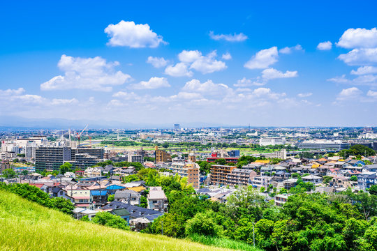 東京郊外の住宅地