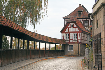 Fototapeta premium Obere Stadt Kronach in Oberfranken