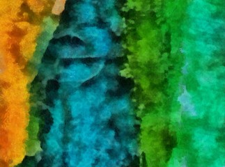 Grunge close up oil painting background. Simple design pattern. Drawn texture. Graphic template for wallpaper or different digital products creation. Macro paint strokes.