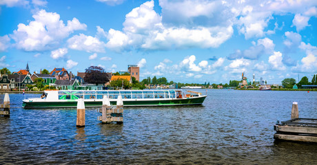 The Famous Zaanse Schans Mills
