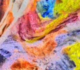 Art oil background, creative design pattern, painting brushstrokes texture, HD wallpaper, colorful splashes and textured artistic elements