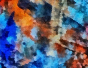 Large colorful splashes of paint on canvas, unique design elements, original grunge texture in very high resolution, deep colors digital background, textured oil template.