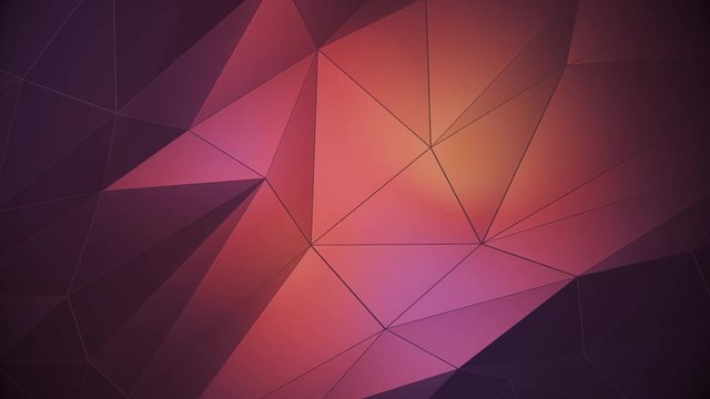 Slowly Moving Corporate Polygon Background
