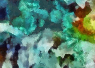 Large colorful splashes of paint on canvas, unique design elements, original grunge texture in very high resolution, deep colors digital background, textured oil template.