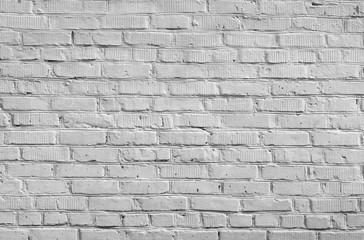 white brick wall texture for background